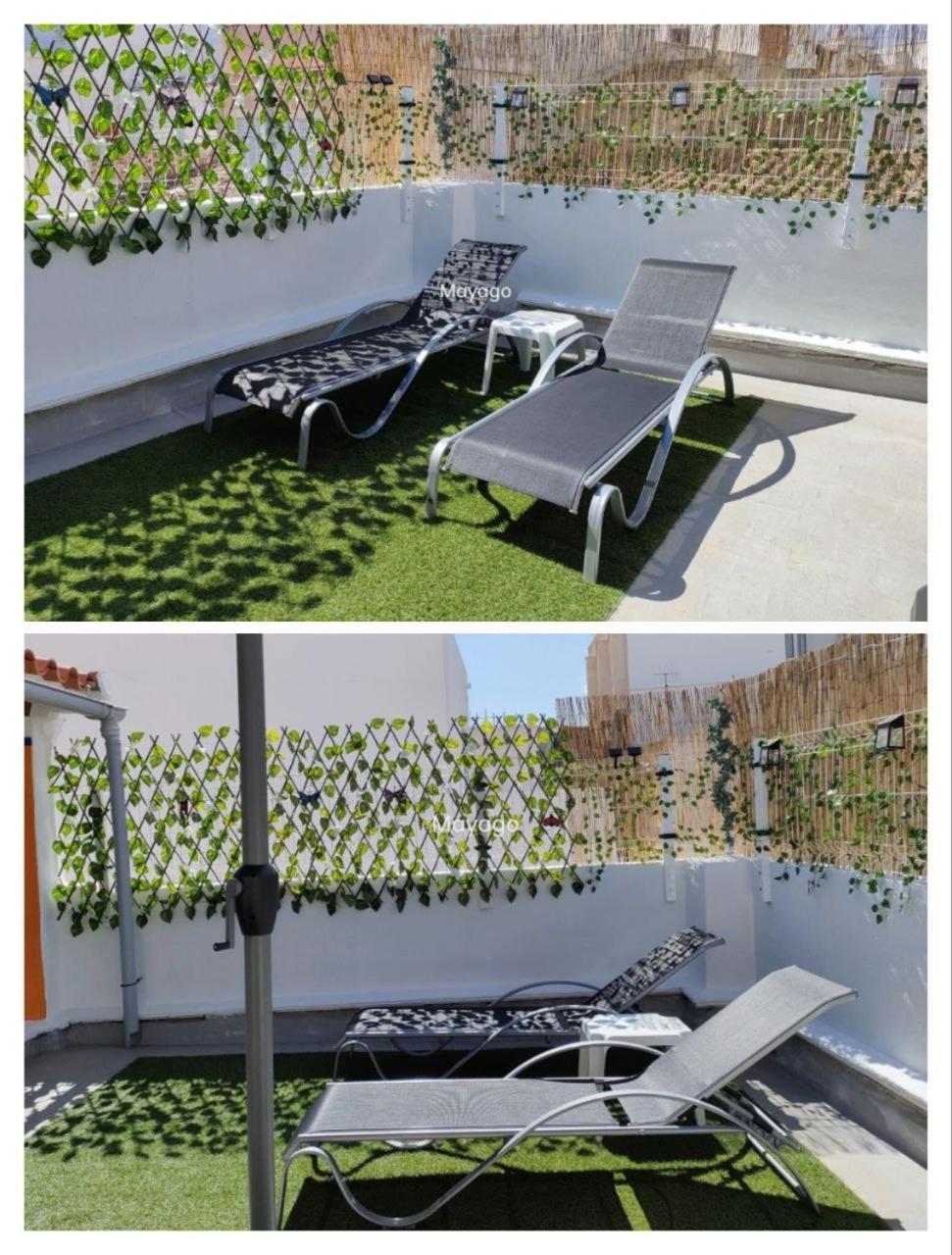 Casa Mayago, Terraza Y Solarium Pego Bagian luar foto