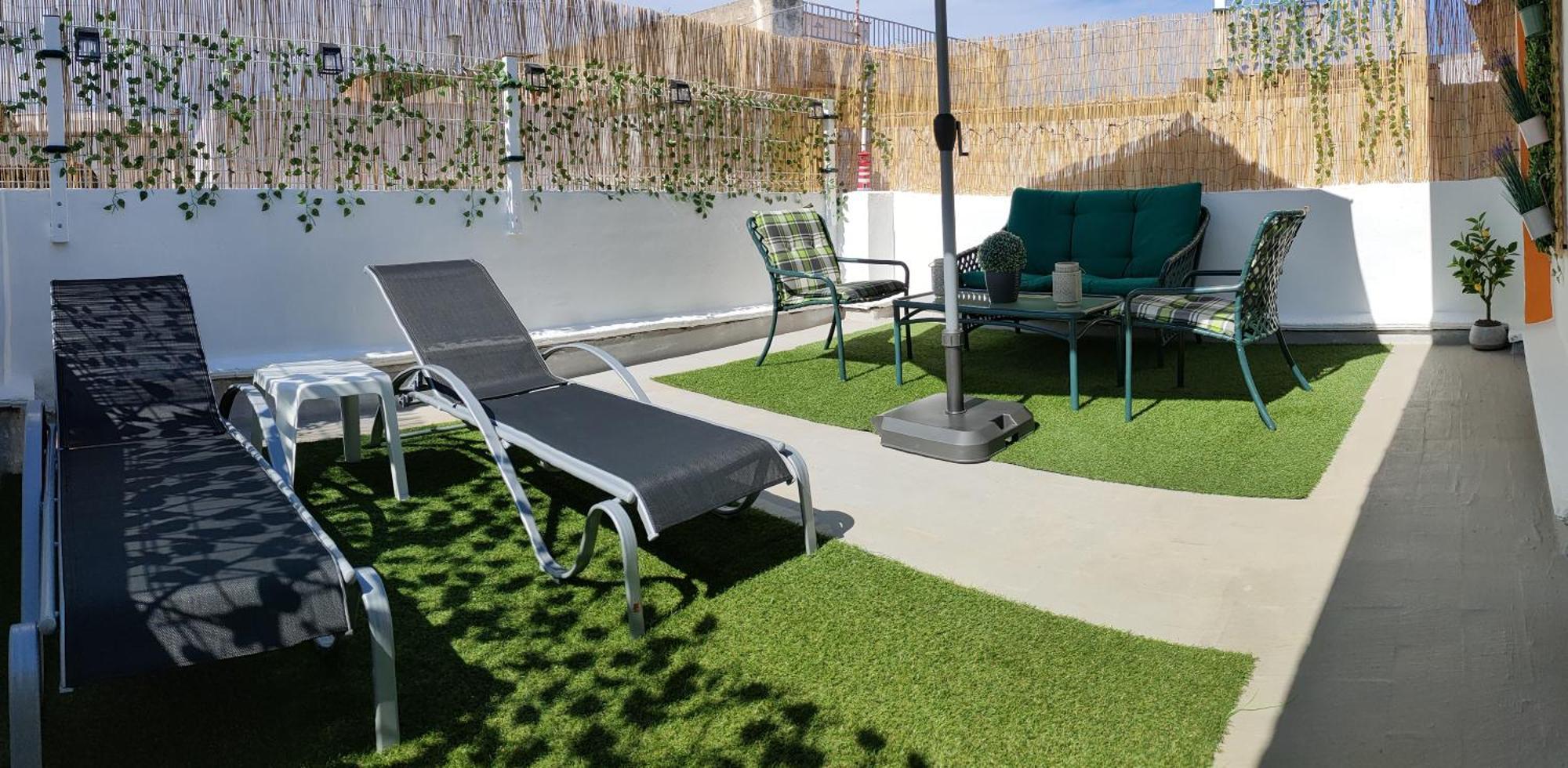Casa Mayago, Terraza Y Solarium Pego Bagian luar foto