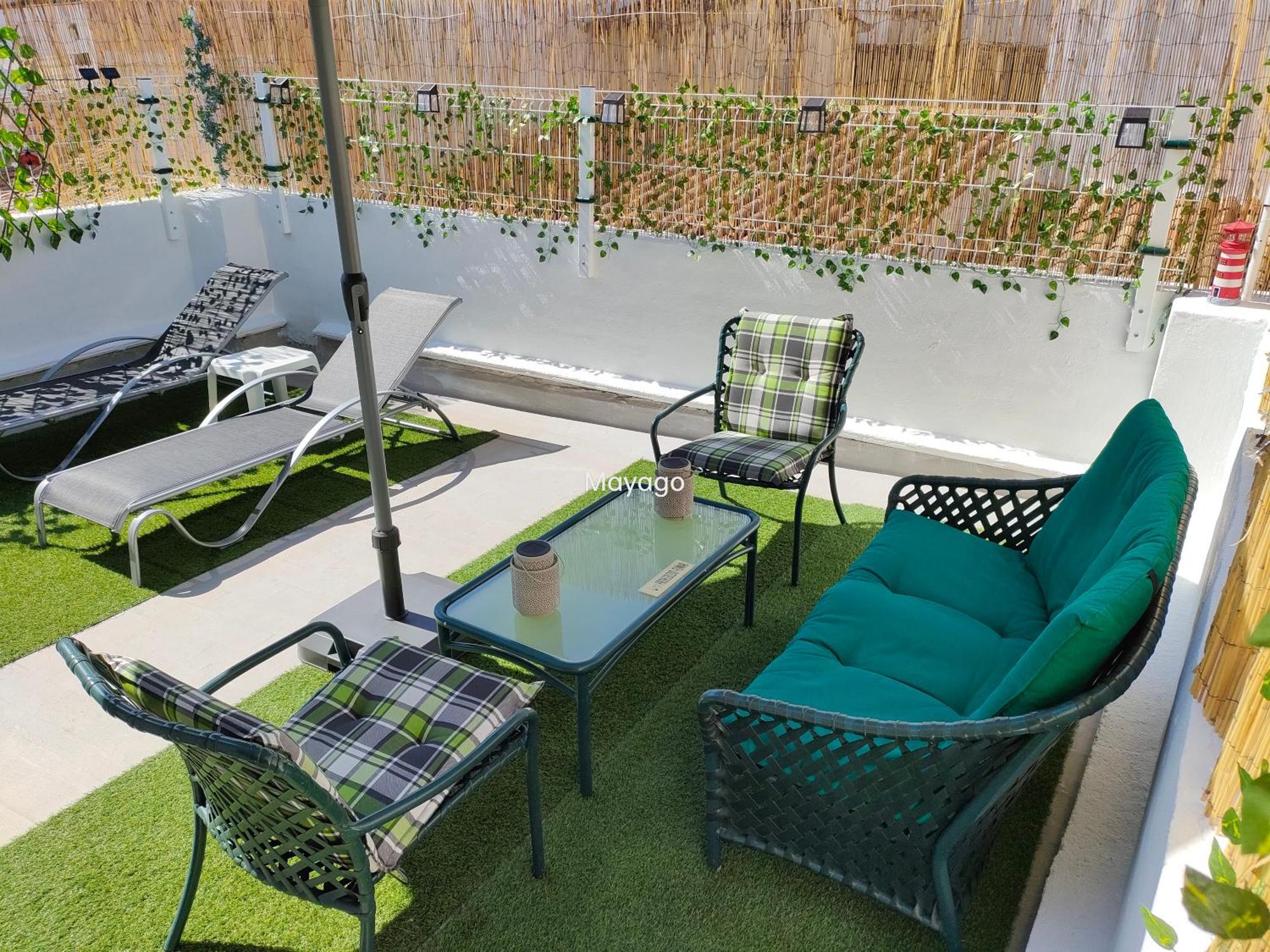 Casa Mayago, Terraza Y Solarium Pego Bagian luar foto