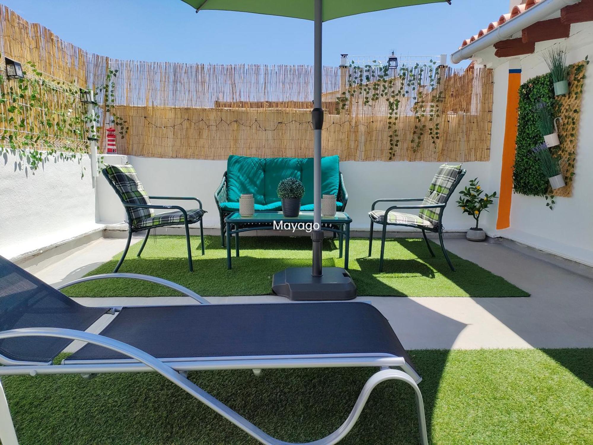 Casa Mayago, Terraza Y Solarium Pego Bagian luar foto